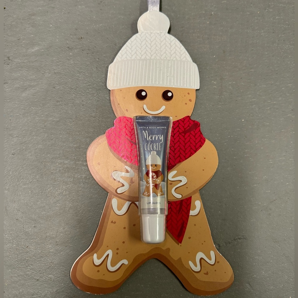 Bath & body works Merry Cookie lip gloss